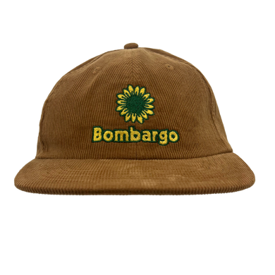 Brown Corduroy Sunflower Hat
