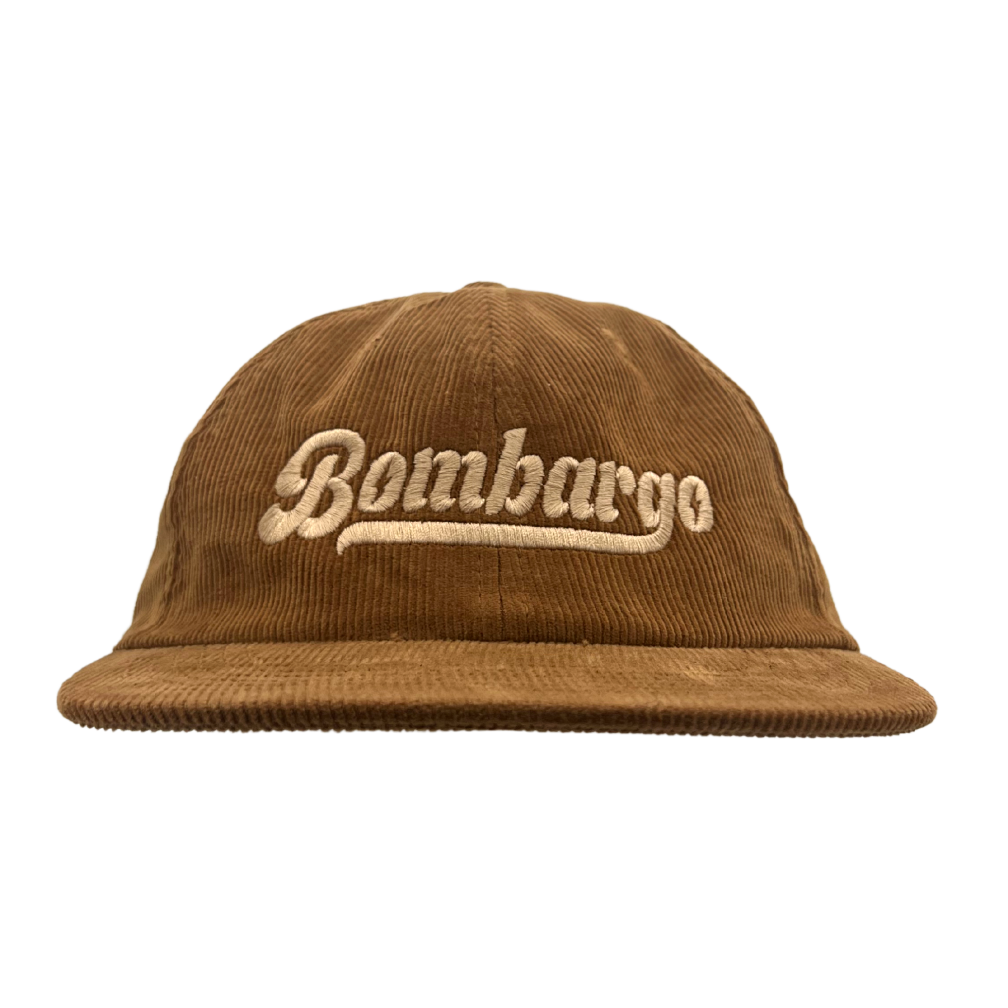 Brown Corduroy Logo Hat