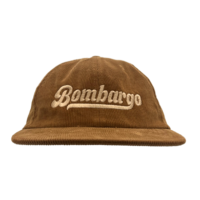 Brown Corduroy Logo Hat
