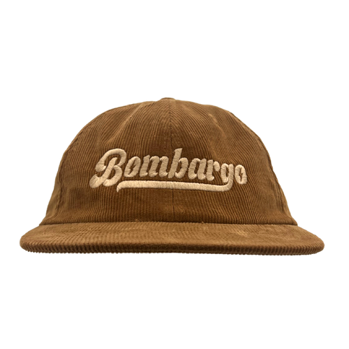 Brown Corduroy Logo Hat