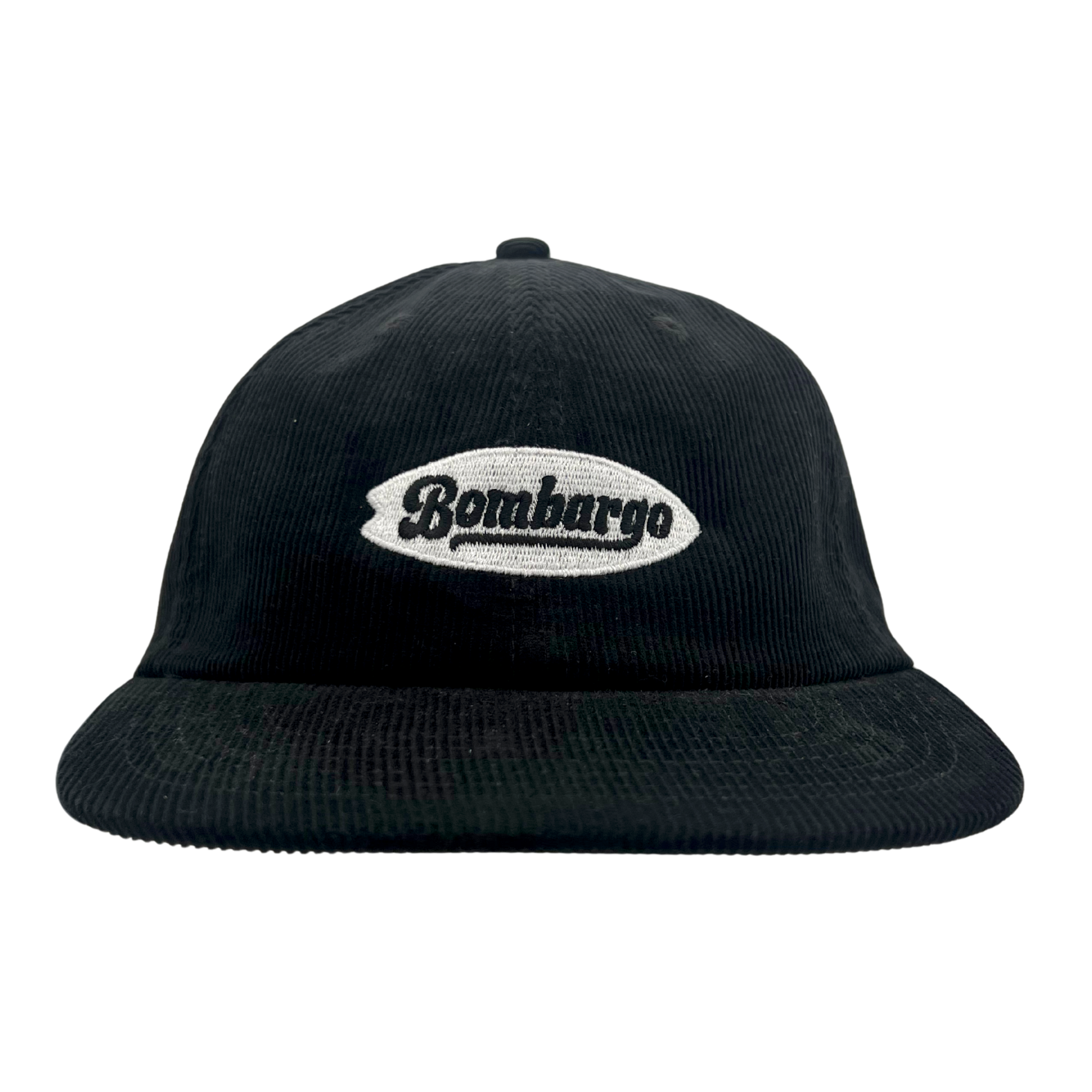 Black Surfboard Logo Hat