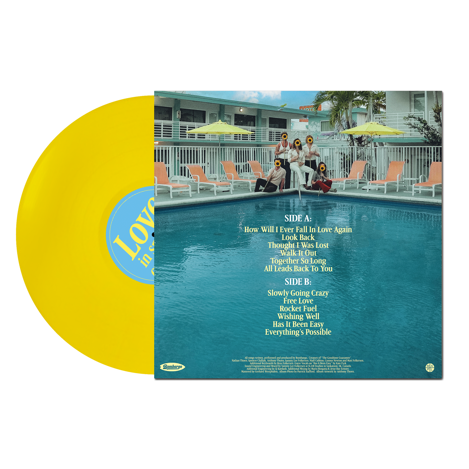 Love, In Spite of Everything - 12" "Rubber Duckie Yellow" Vinyl (1ST PRESSING)