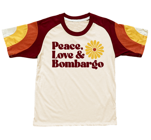 Peace, Love & Bombargo Custom Cut & Sew Tee