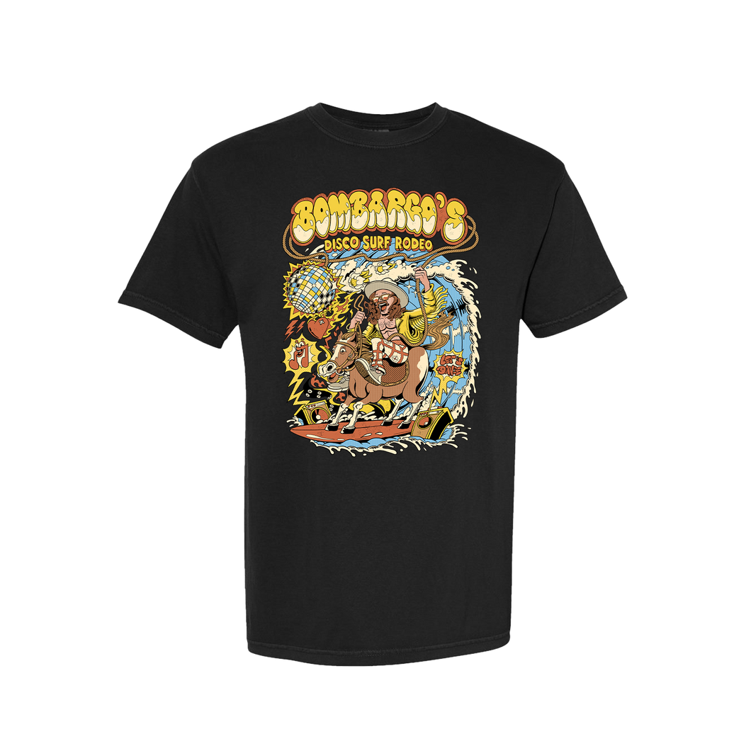 Disco Surf Rodeo Tee - Black